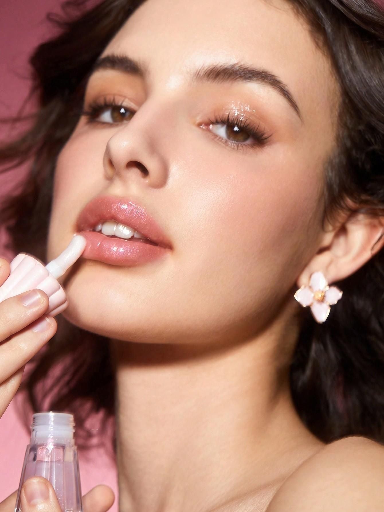 Lip Gloss con Glitter