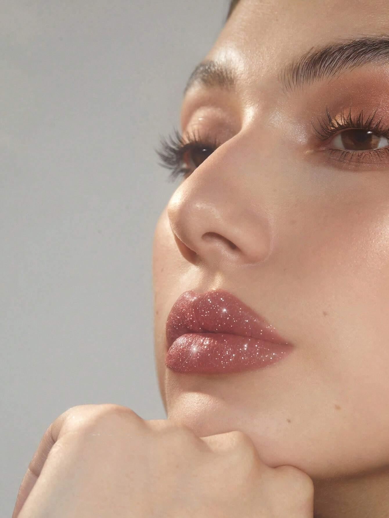 Kit Delineador Labial con glitter