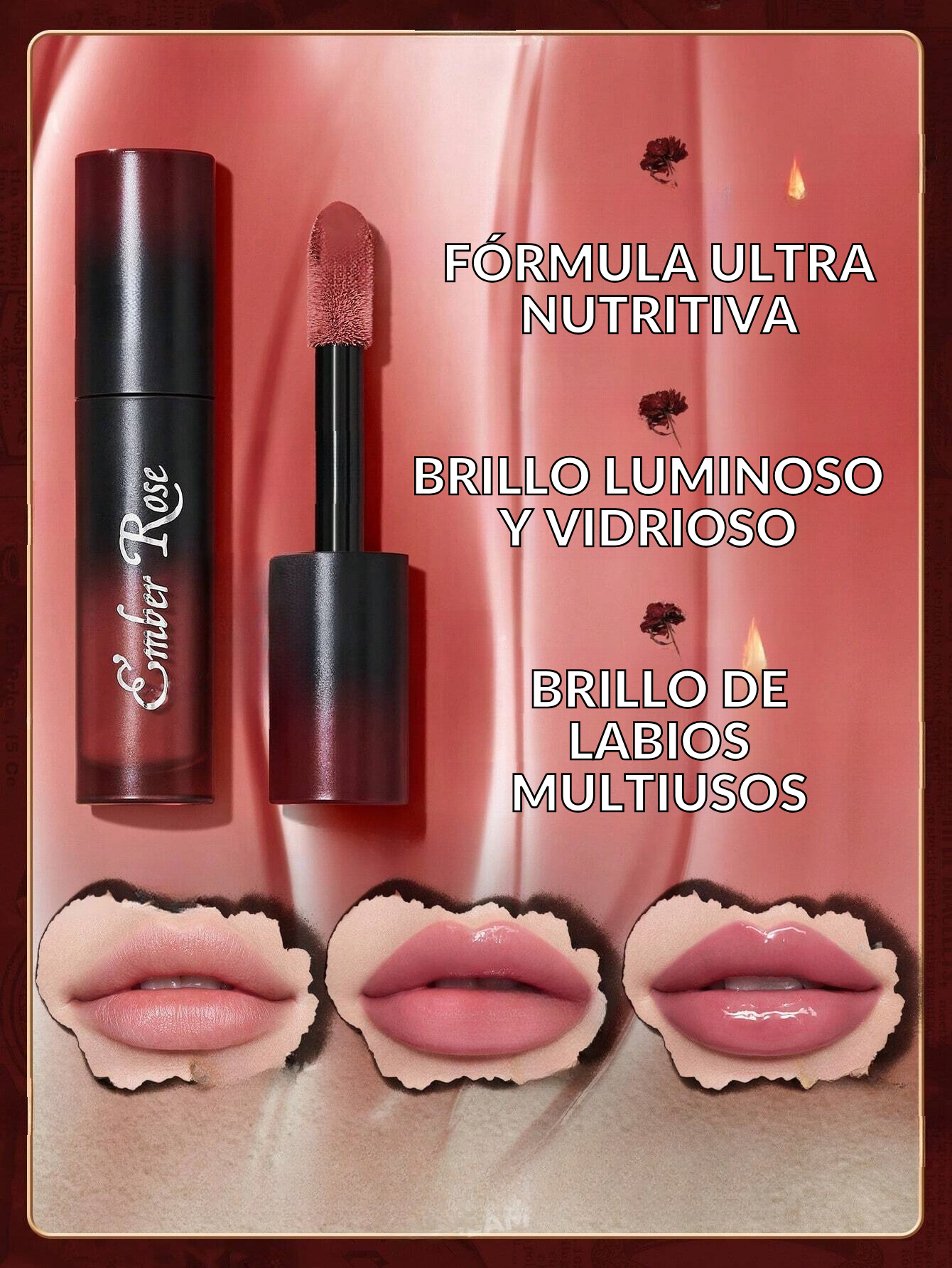 Labial Ember Rose
