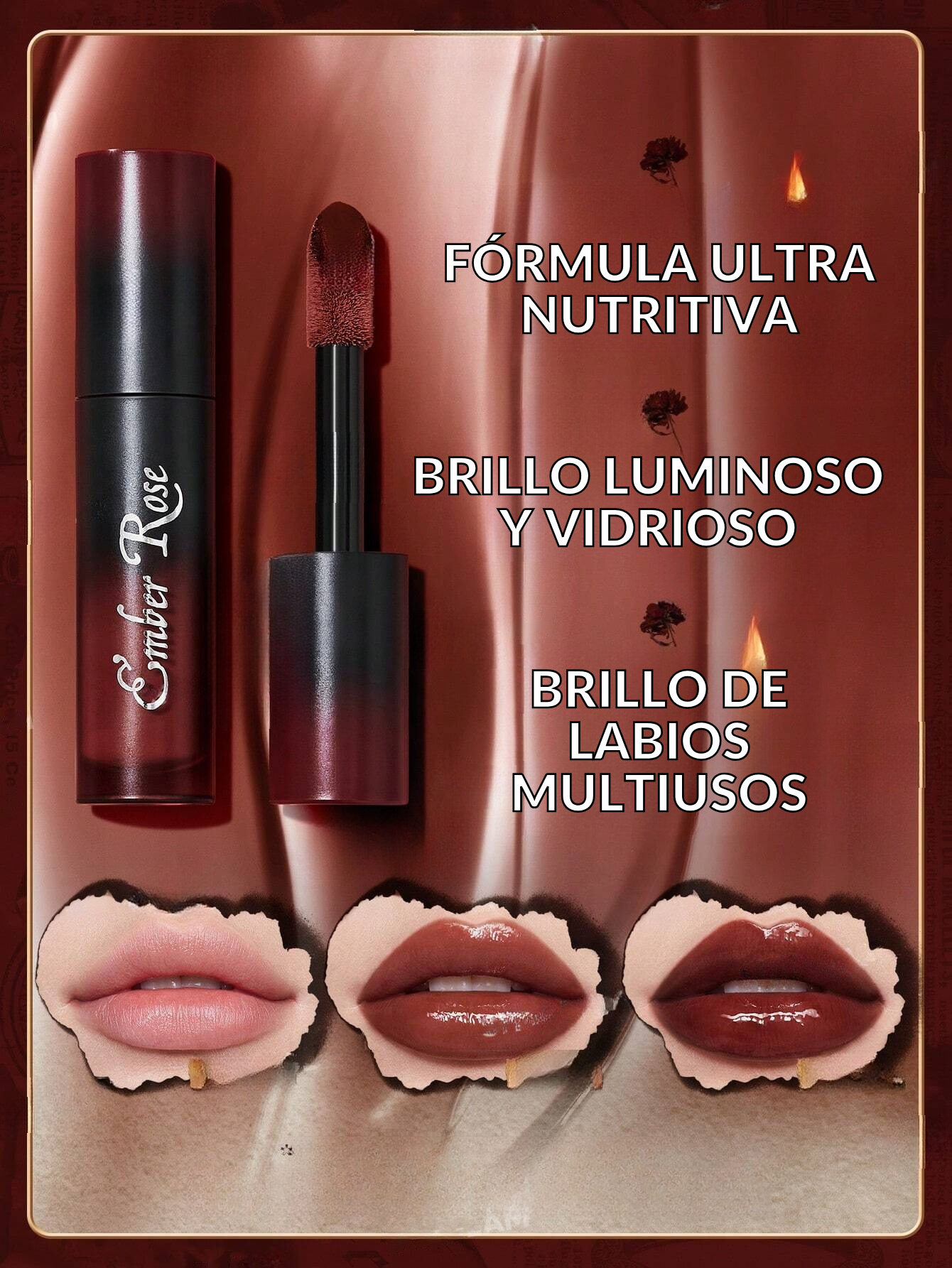 Labial Ember Rose