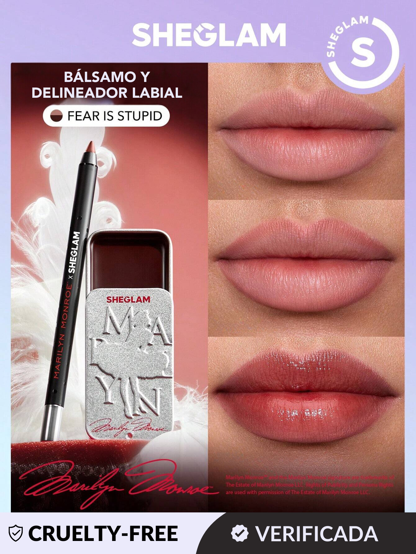 2x1 Bálsamo y Delineador Labial - Marilyn Monroe