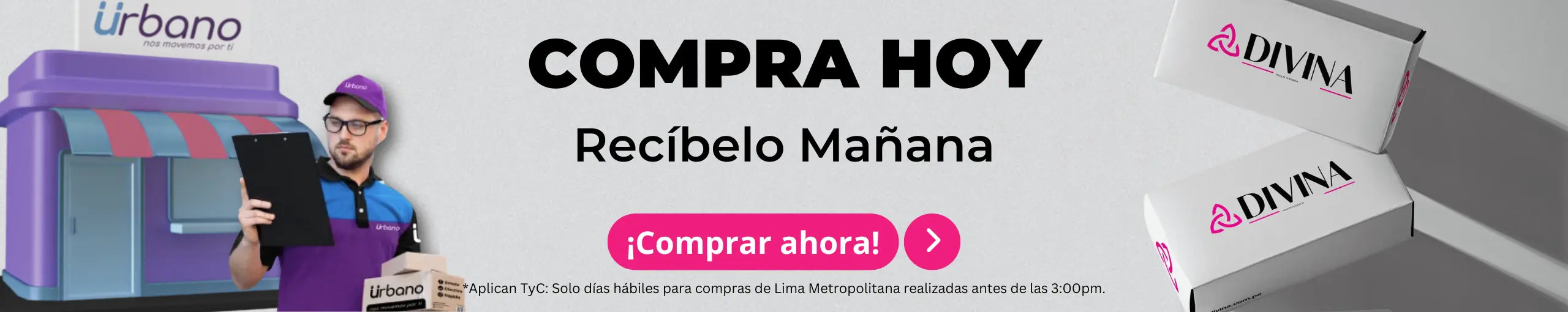Envío rápido de bolsos económicos Divina para Lima, compra hoy y recíbelo mañana